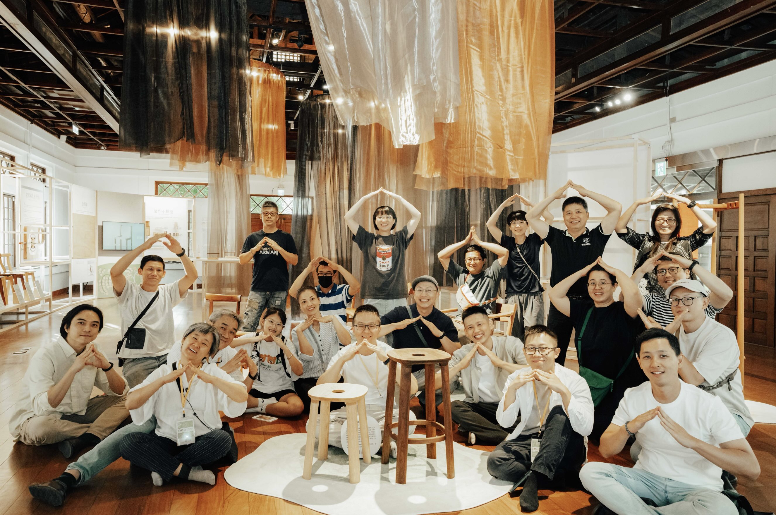 歷時近一年籌備，參展木職人參與設計與共同學習的精神便是一趟木器的誕生之旅